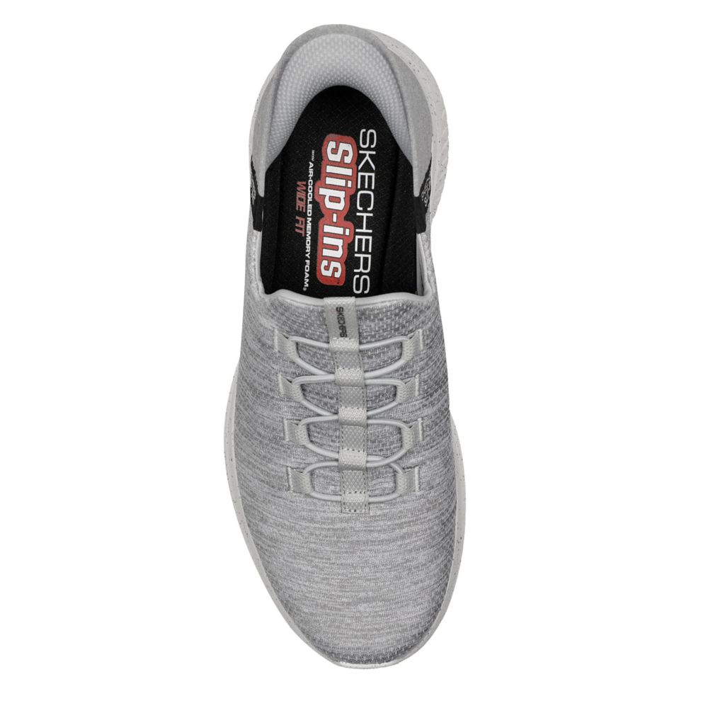 Grey Skechers Slip-ins Ultra Flex | | Rack Room Shoes