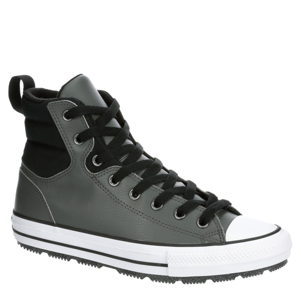 Grey Converse Mens Chuck Taylor All Star Berkshire Sneaker Boot | Mens | Room Shoes
