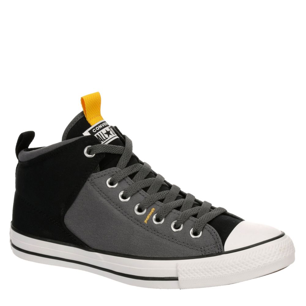 Grey Mens Chuck Taylor All Star High Street Sneaker | Rack Room Shoes