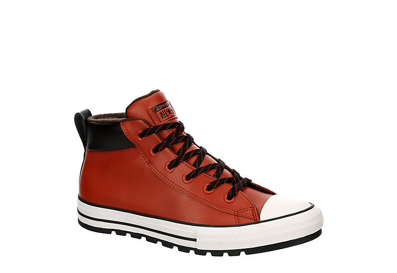 Orange Converse Mens Chuck Taylor All Street Lugged Sneakerboot | | Rack Shoes