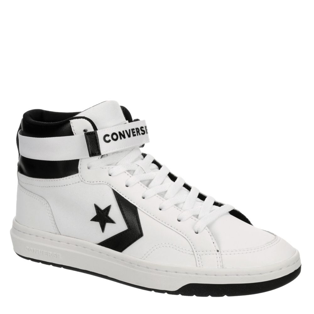 White Mens Pro Blaze Strap Sneaker | Black & White | Rack Room Shoes