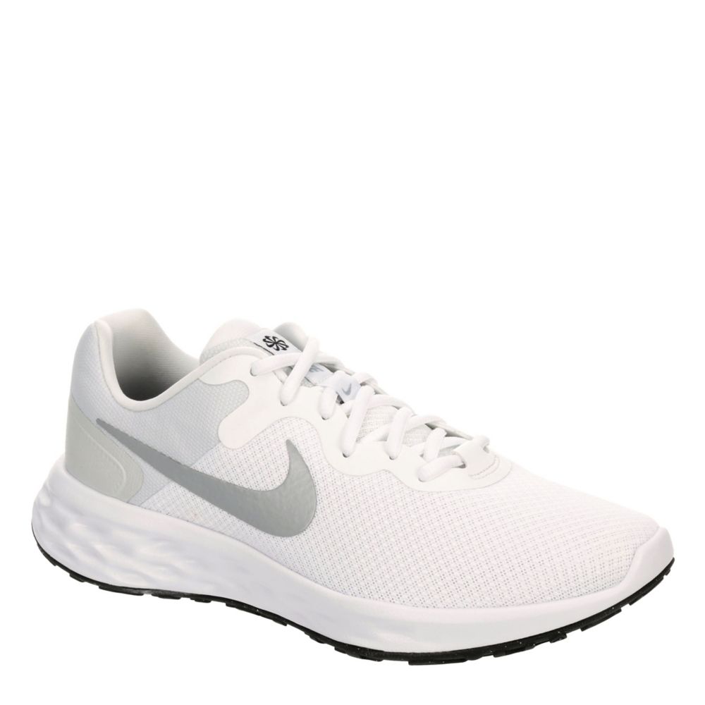 Antemano Necesitar deberes White Nike Mens Revolution 6 Running Shoe | Mens | Rack Room Shoes