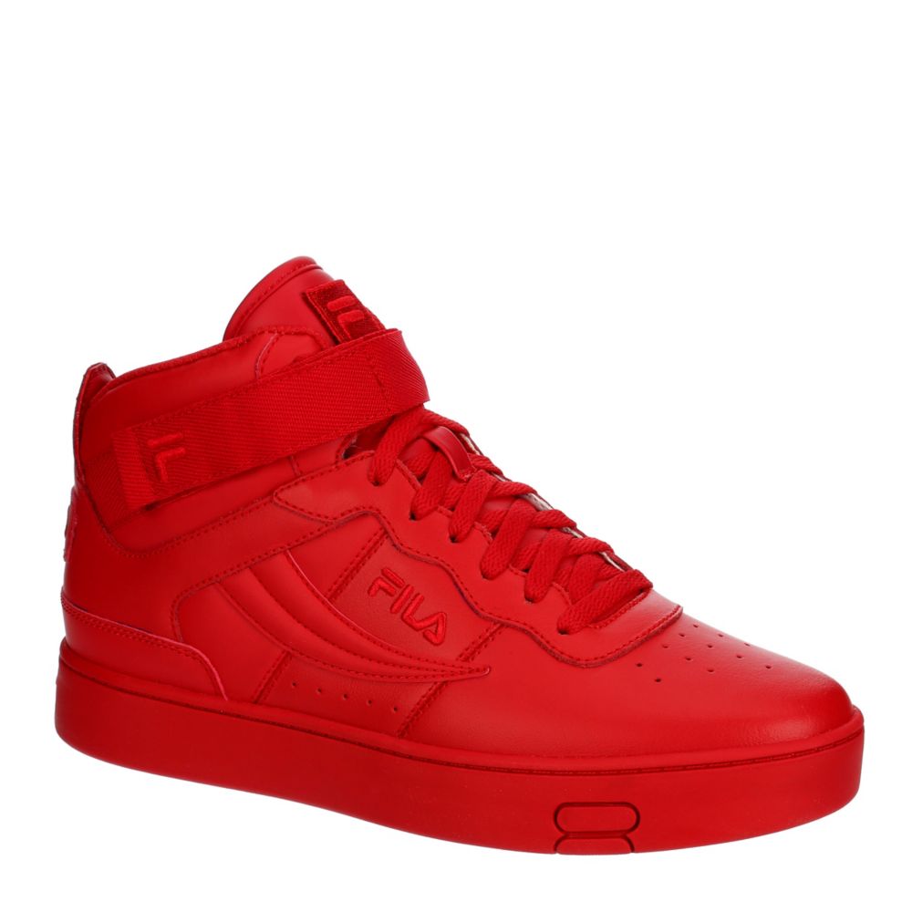 Koloniaal Reproduceren ~ kant Red Fila Mens V-010 Lux High Top Sneaker | Mens | Rack Room Shoes
