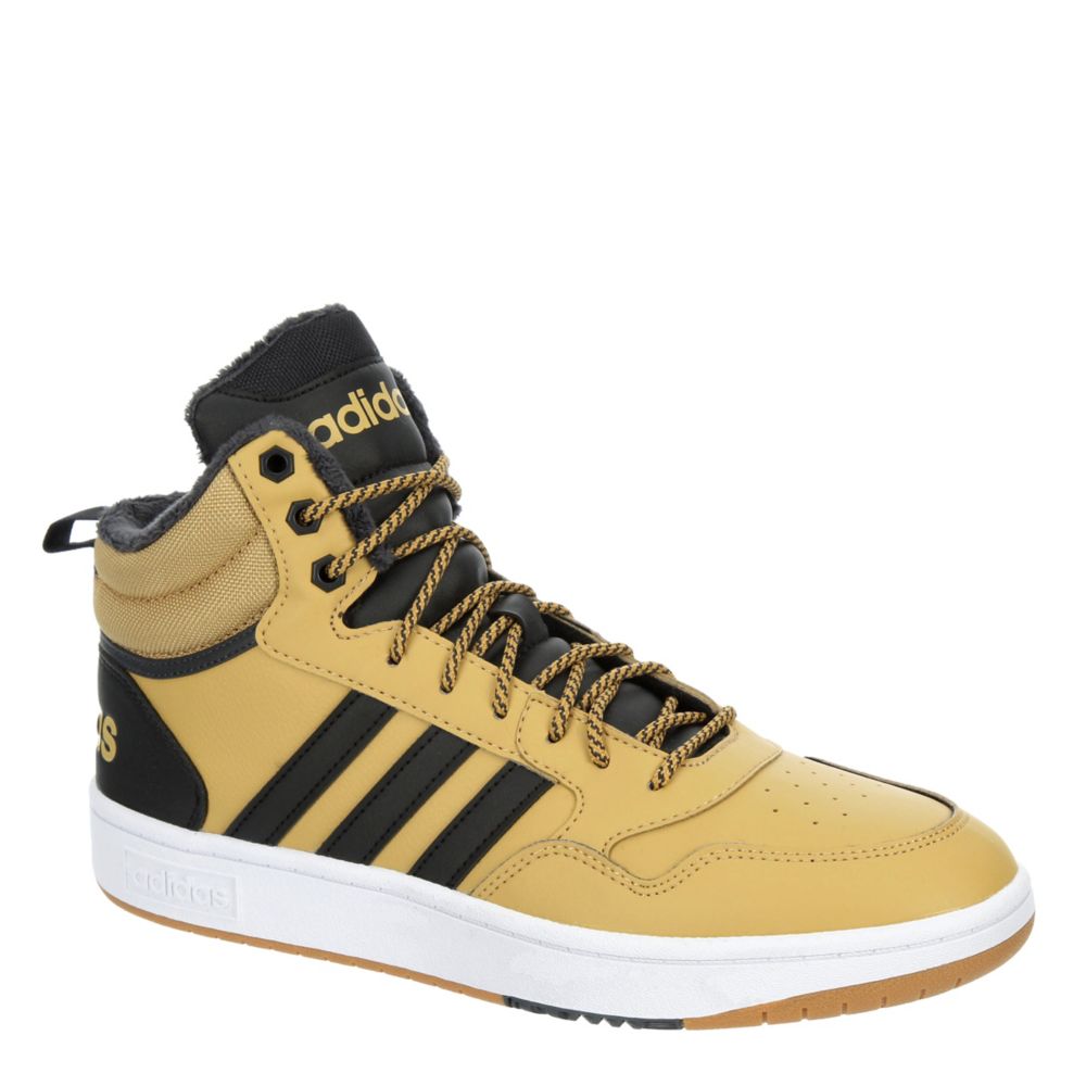 Beige Adidas Mens Hoops 3.0 Mid Winter Sneaker | Athletic u0026 Sneakers | Rack  Room Shoes