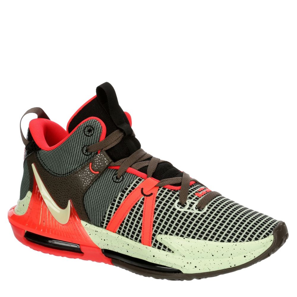 Haz un esfuerzo flotador arco Black Nike Mens Lebron Witness 7 Basketball Shoe | Mens | Rack Room Shoes