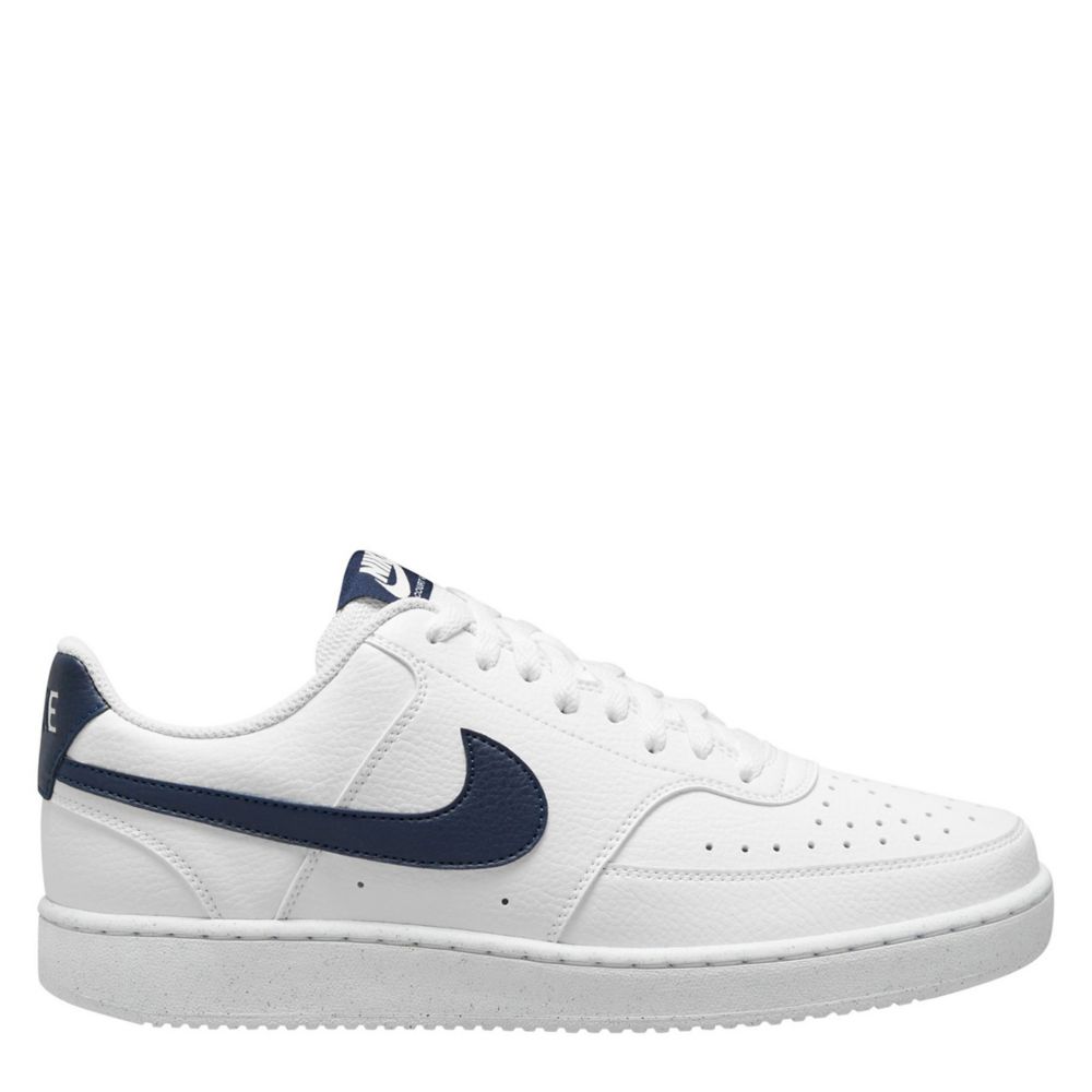 White Mens Court Vision Low Sneaker | Nike | Rack Room Shoes