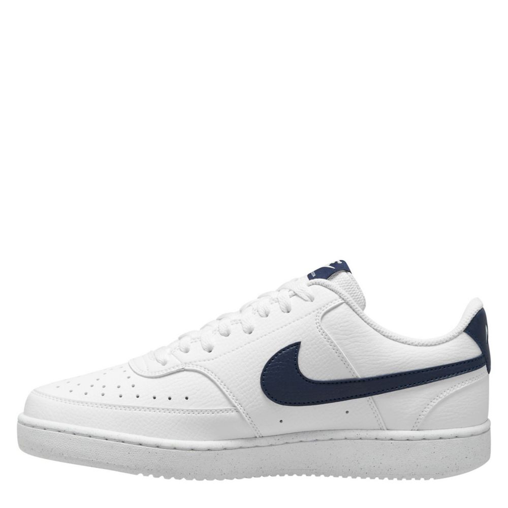 Navy Mens Court Vision Low Sneaker | Nike | Rack Room Shoes