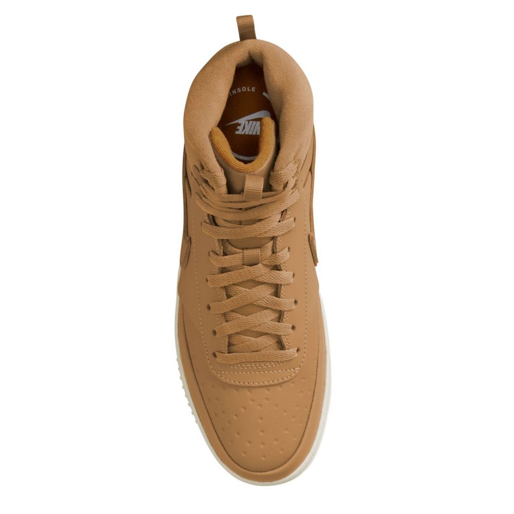 Wheat Nike Mens Court Vision Mid Winter Sneaker Boot Mens Rack Room