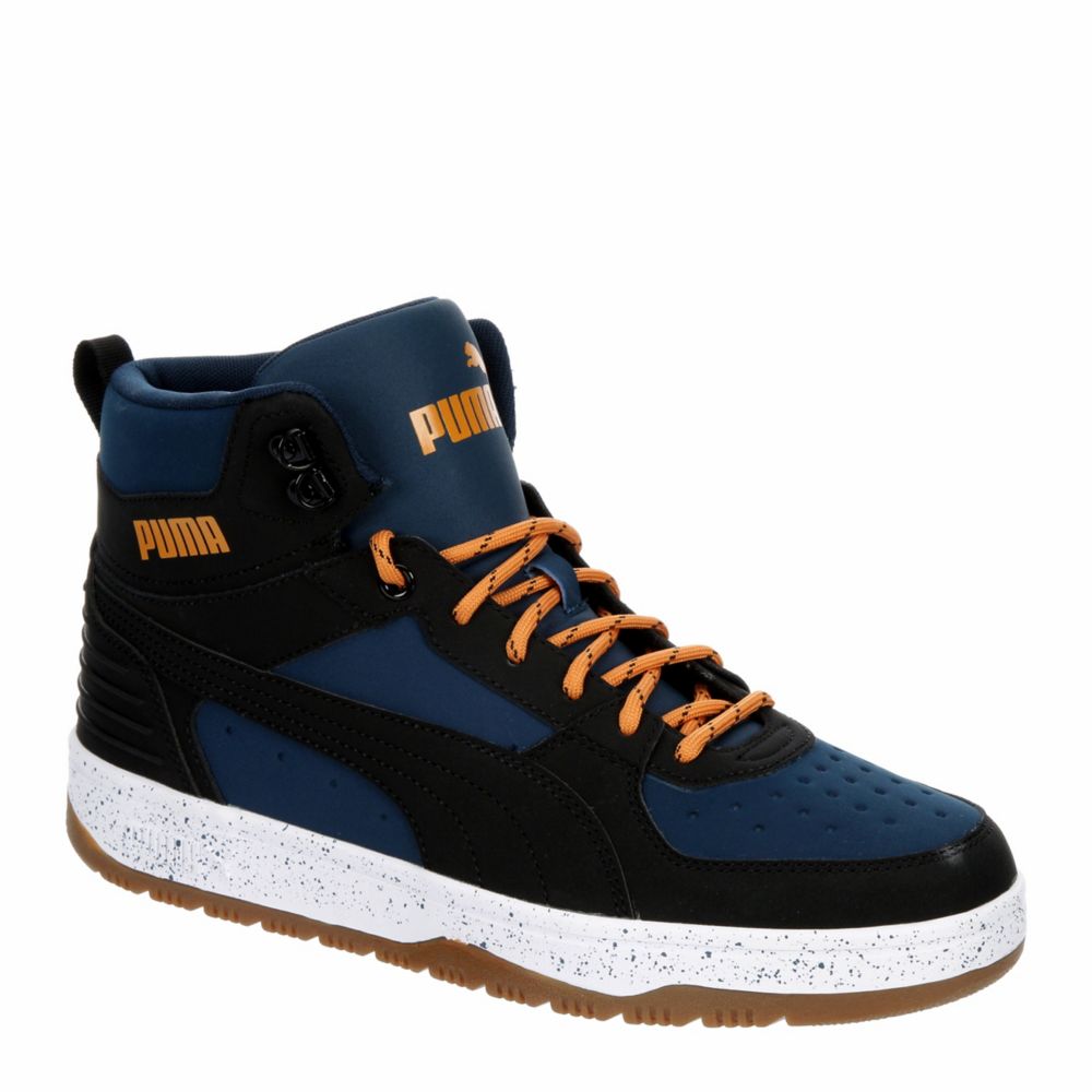 Puma high 2025 tops mens navy