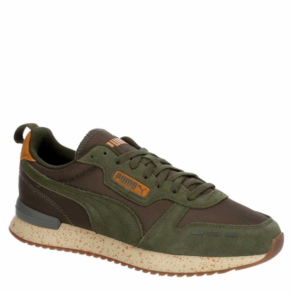 Sko Men Olive Green Sneakers