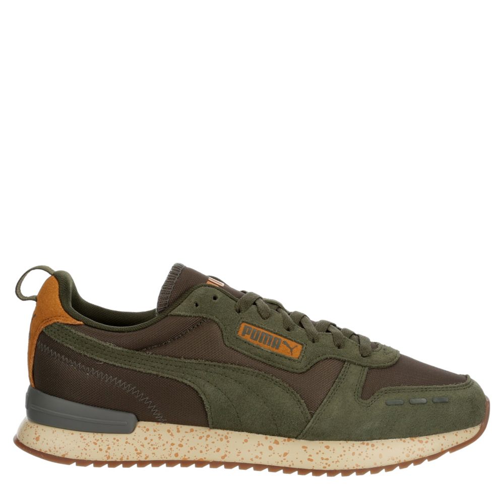 Puma olive best sale green men's shoe