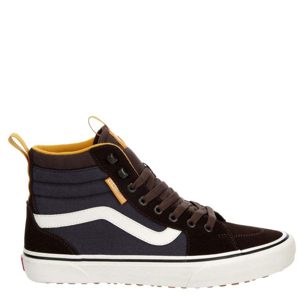 Vans high shop tops mens brown