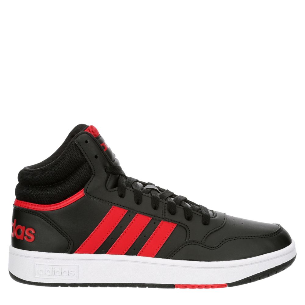 adidas men's hoops 3.0 mid sneaker black