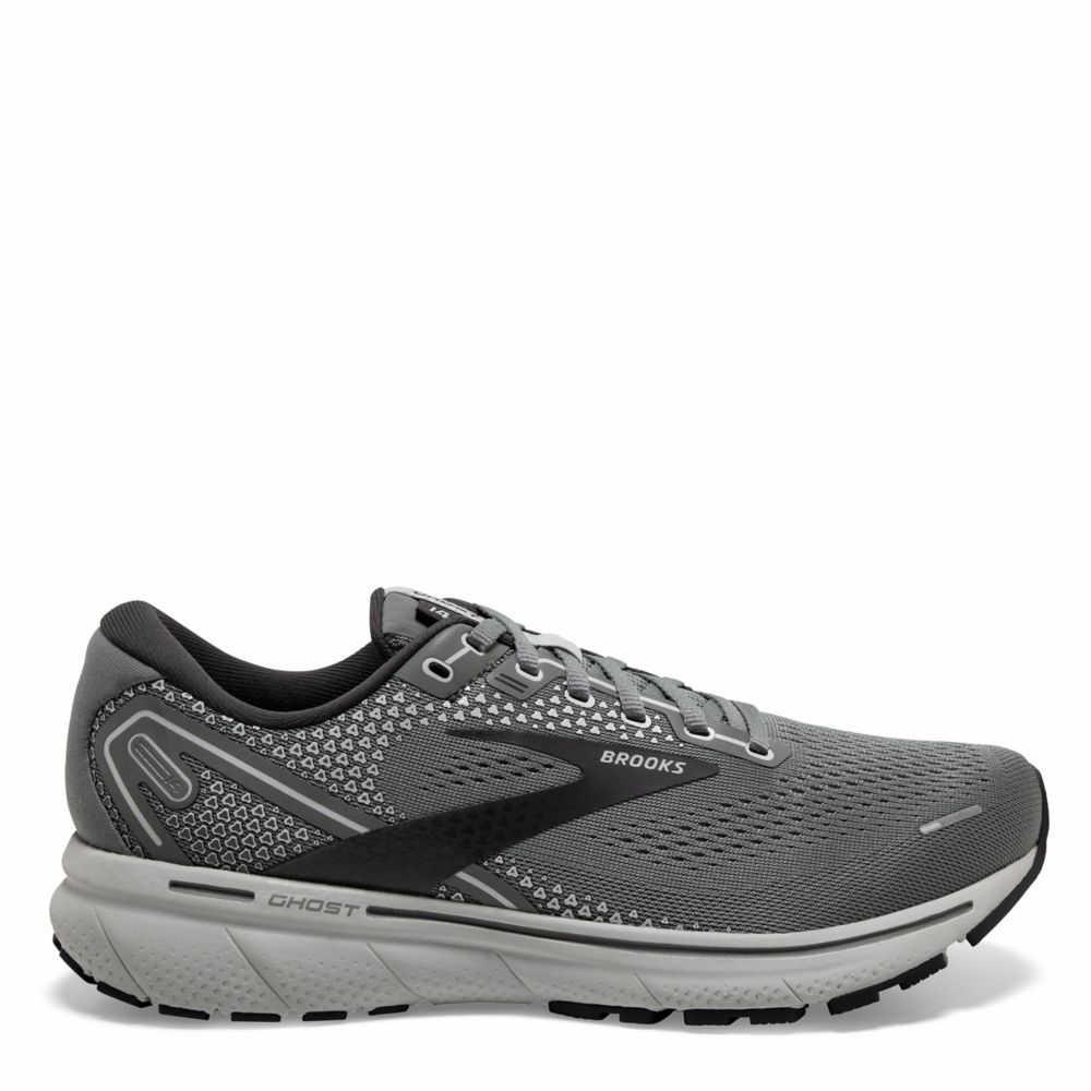 Brooks Ghost 14 Men's Neutral Running Shoe, Black/White/Silver, 7.5 Wide :  : Clothing, Shoes & Accessories