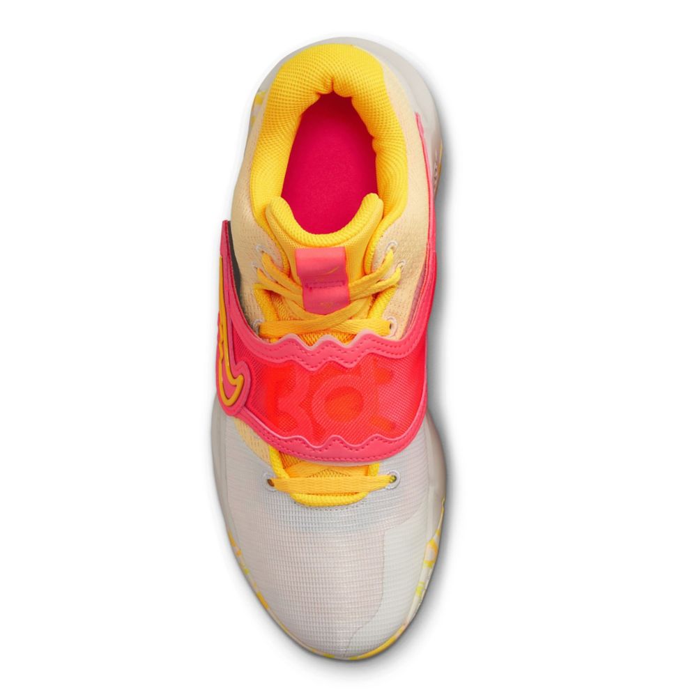 Yellow Nike Mens Kd Trey 5 X Basketball Shoe, Color Pop