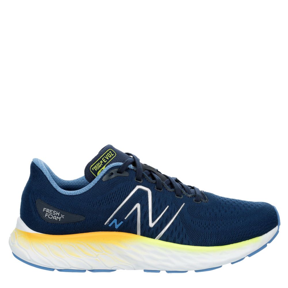 NEW BALANCE MENS FRESH FOAM EVOS V3 RUNNING SHOE YELLOW