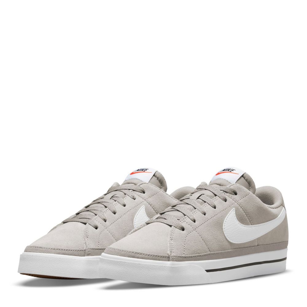 Grey Nike Mens Court Legacy Low Sneaker | Athletic & Sneakers | Rack Room Shoes