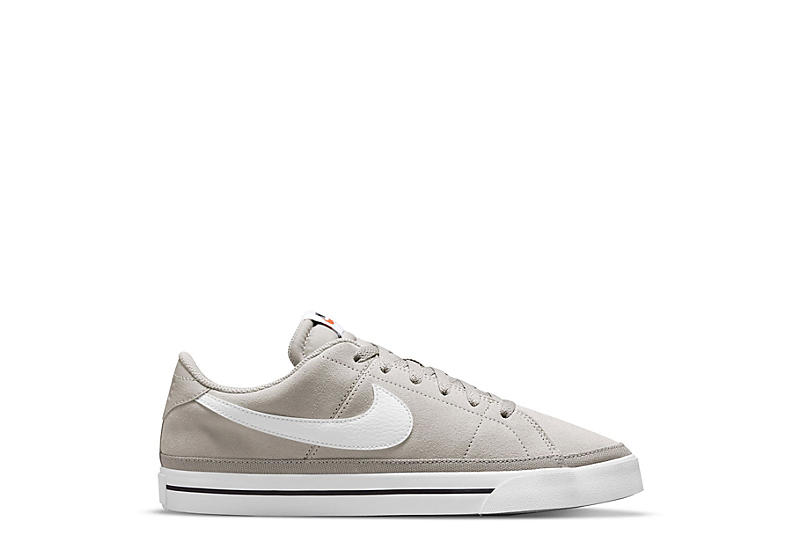 White Mens Court Legacy Suede Low Sneaker | Nike | Rack Room Shoes