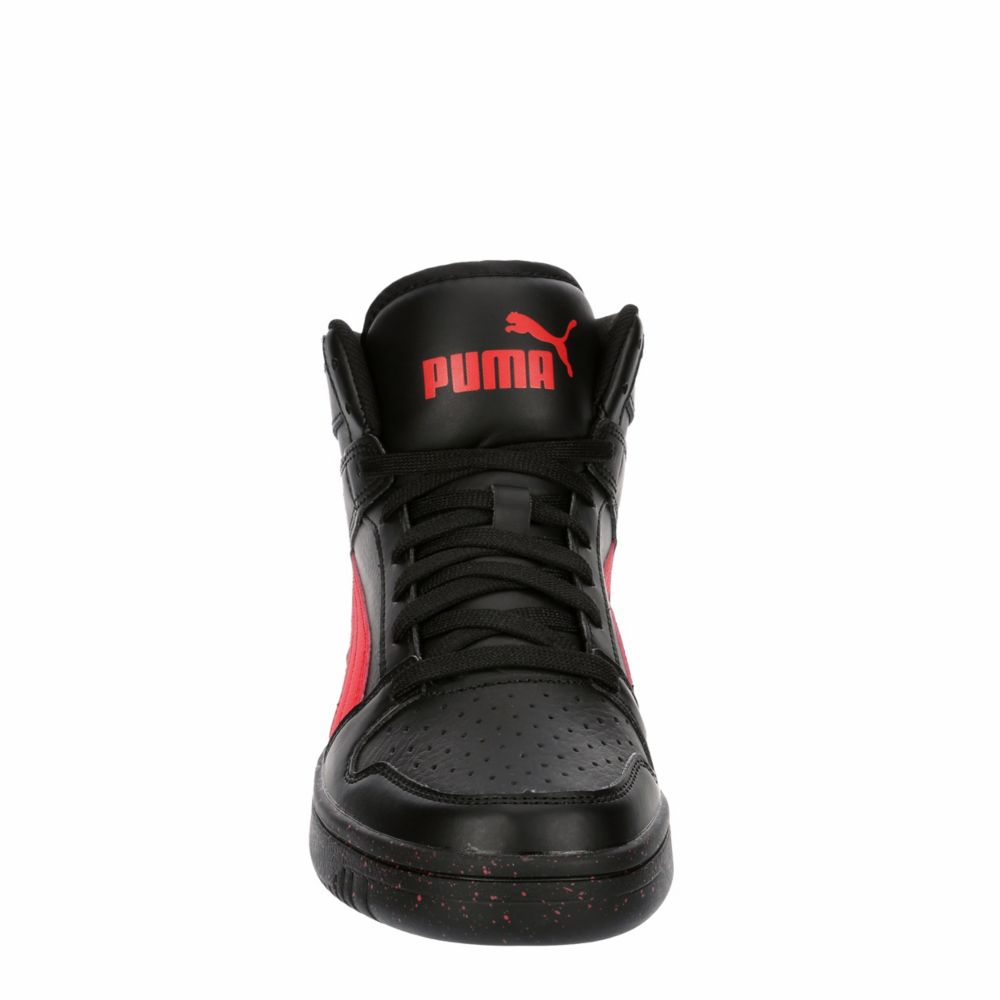 MENS REBOUND MID SNEAKER BLACK