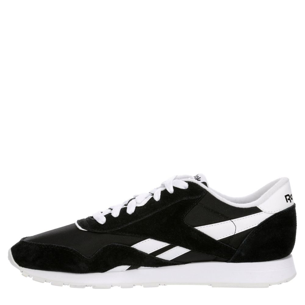 conversión Tomar un riesgo desarrollo de Black Reebok Mens Classic Nylon Sneaker | Athletic & Sneakers | Rack Room  Shoes