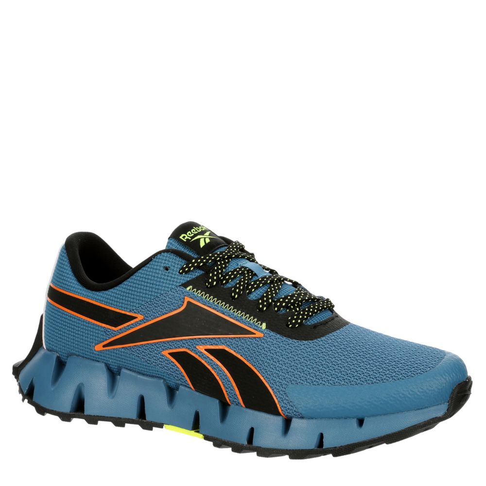 Blue Mens Zig Dynamica Trail Running Shoe | Memory Foam | Rack Room Shoes