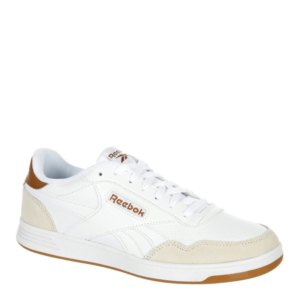 White Reebok Mens Court Advance Sneaker Athletic & Sneakers | Rack Room Shoes
