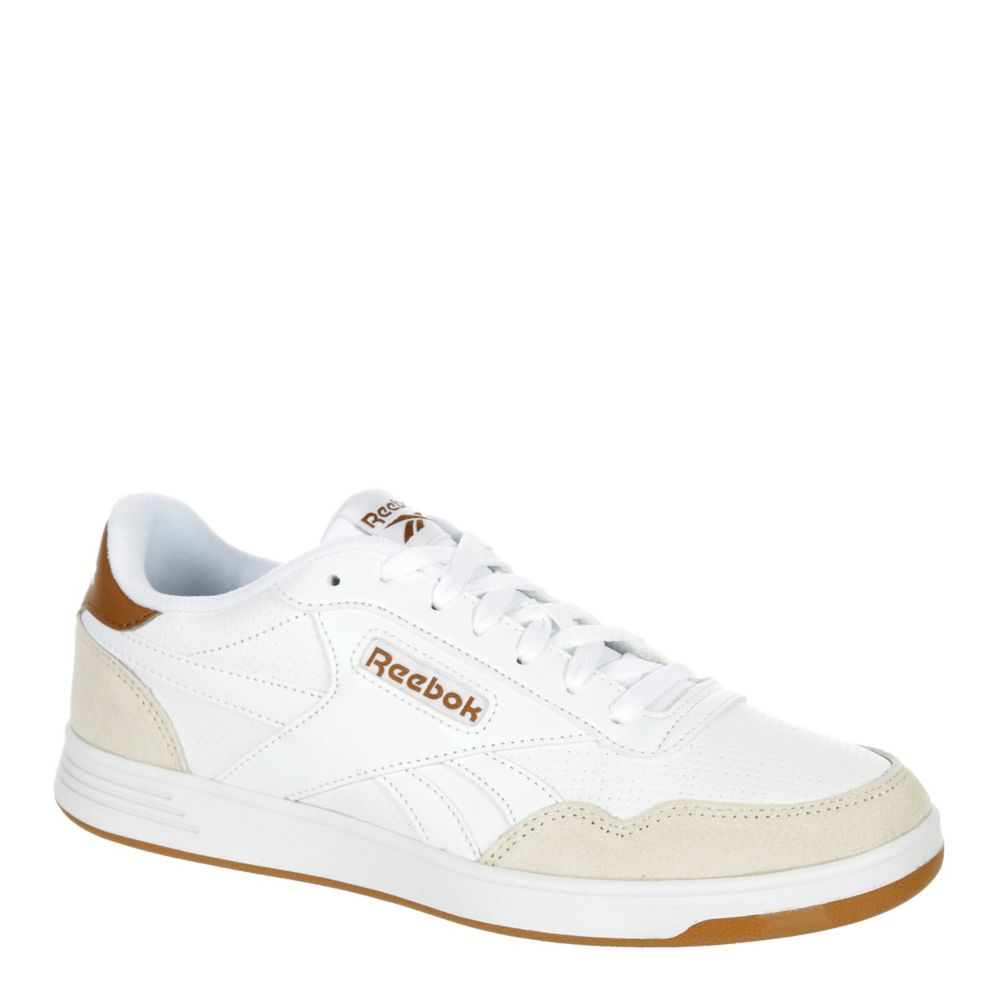 White Mens Court Advance Sneaker, Reebok