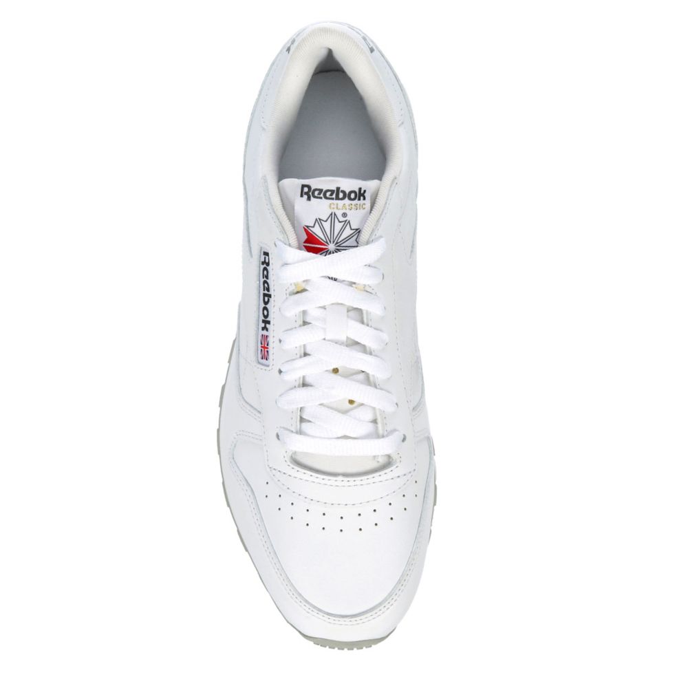 MENS CLASSIC LEATHER SNEAKER WHITE