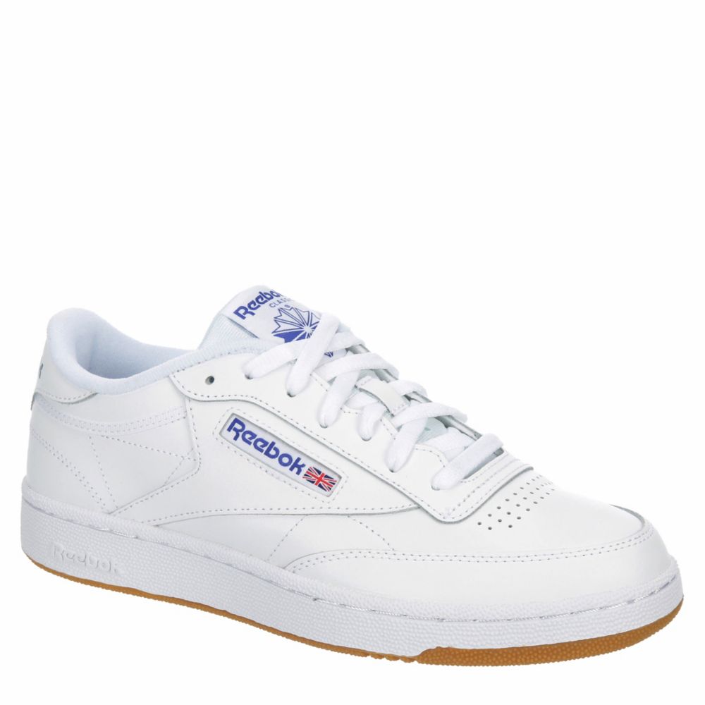 Blue Reebok Mens Classic Club C Sneaker | Rack Room Shoes