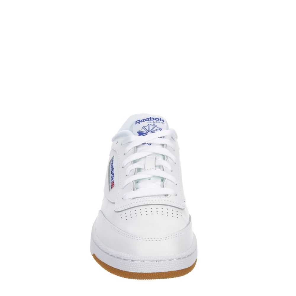 White Reebok Mens Classic Club C Sneaker Rack Room Shoes