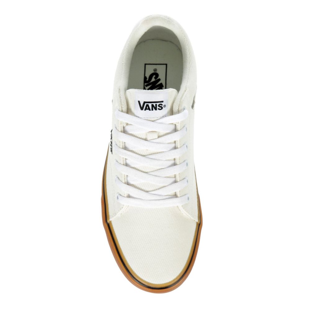 Vans white brown outlet sole