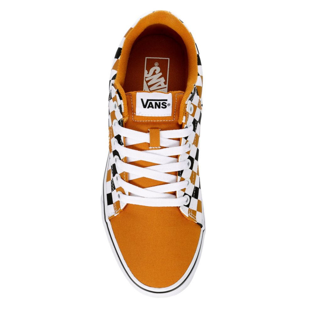 Vans cheap cheddar checkerboard