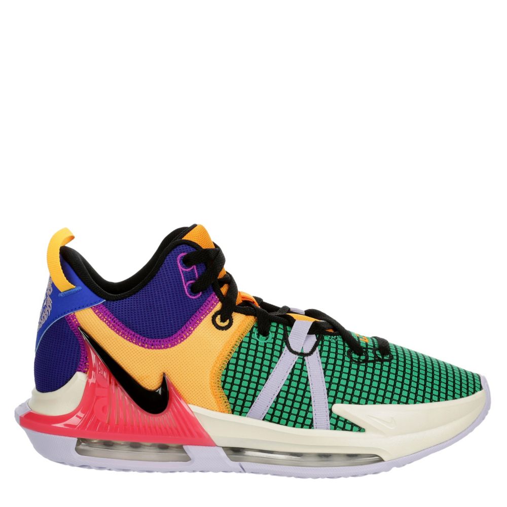 Guión Mensurable Gimnasia Multicolor Nike Mens Lebron Witness 7 Basketball Shoe | Athletic & Sneakers  | Rack Room Shoes