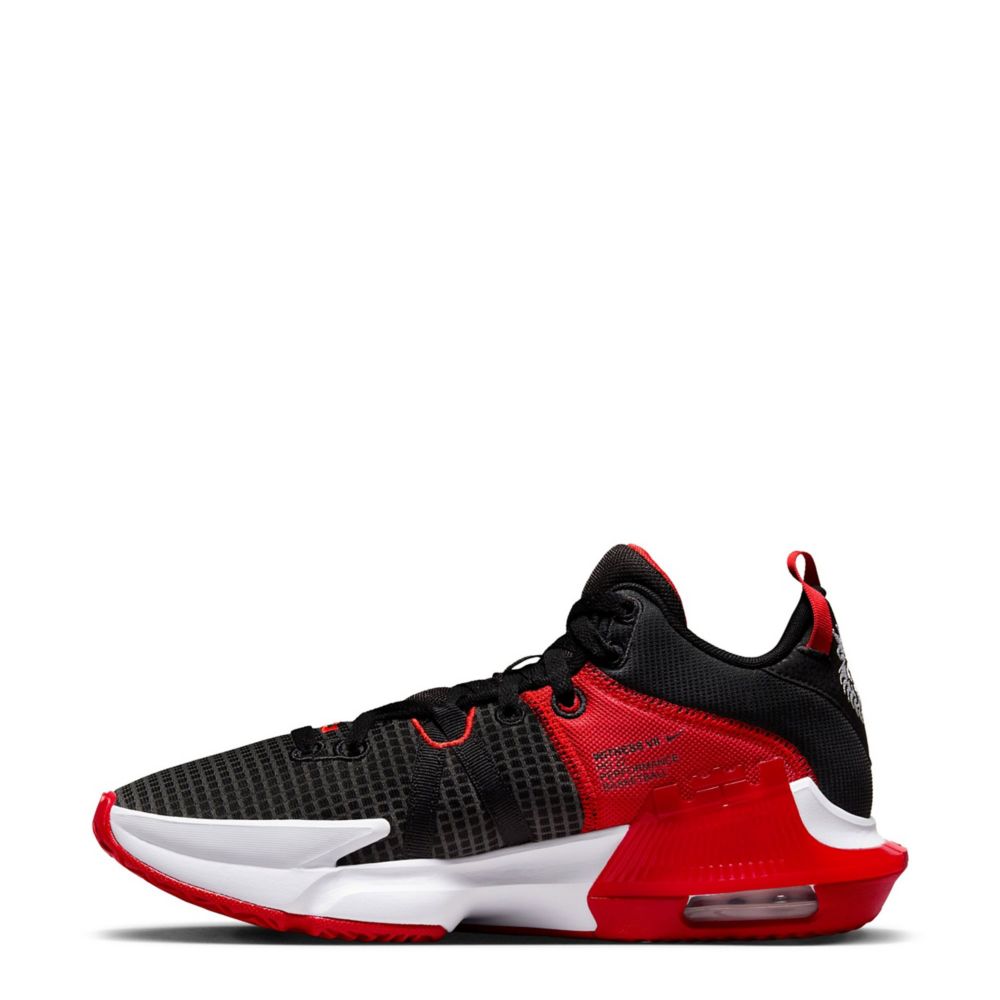 Red Mens Lebron Witness 7 Basketball Shoe | Nike | Rack Room Shoes