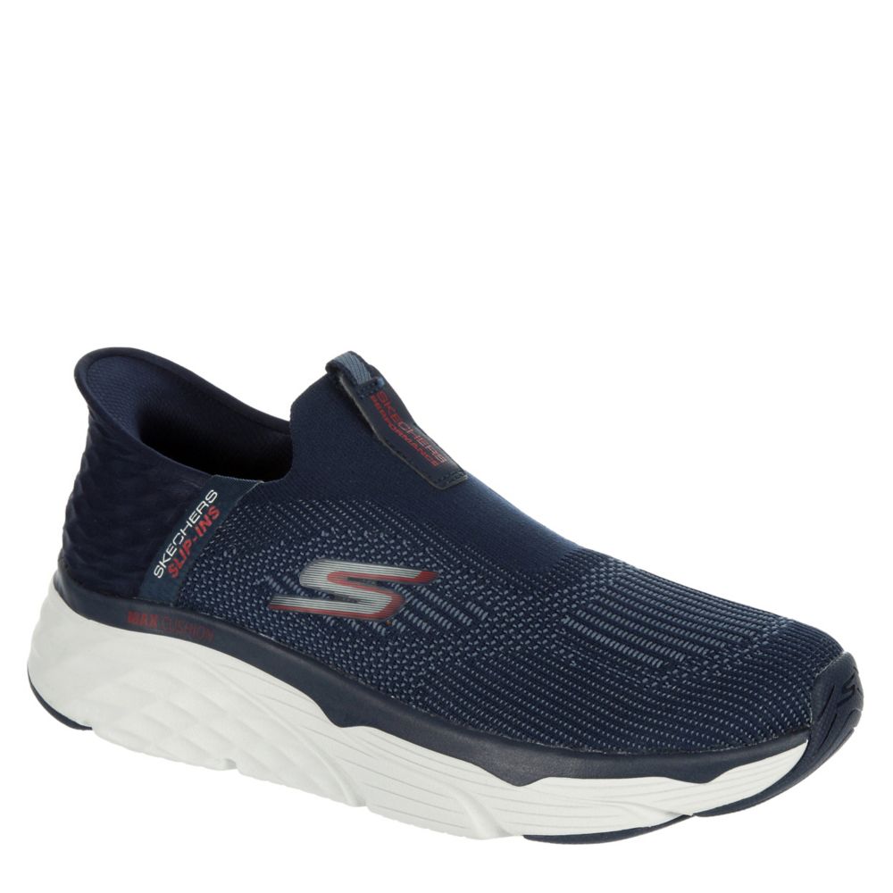 Skechers Men's Max Cushioning Slip-ins-Athletic Slip-on Running Walking  Shoes with Memory Foam Sneaker