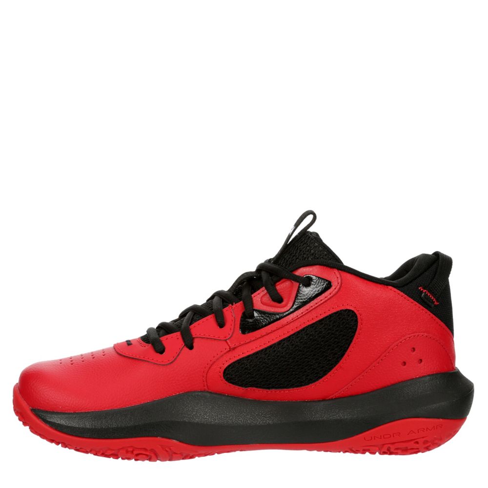 Zapatillas baloncesto Under Armour Lockdown 6 rojo