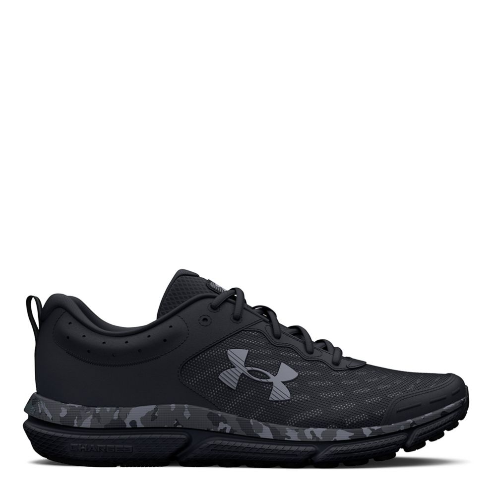 Under Armour Men's Charged Assert 10 Sneaker in Black/White – V&A Bootery  INC