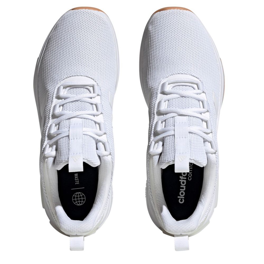White Adidas Mens Racer Tr23 Sneaker | Athletic & Sneakers | Rack Room ...