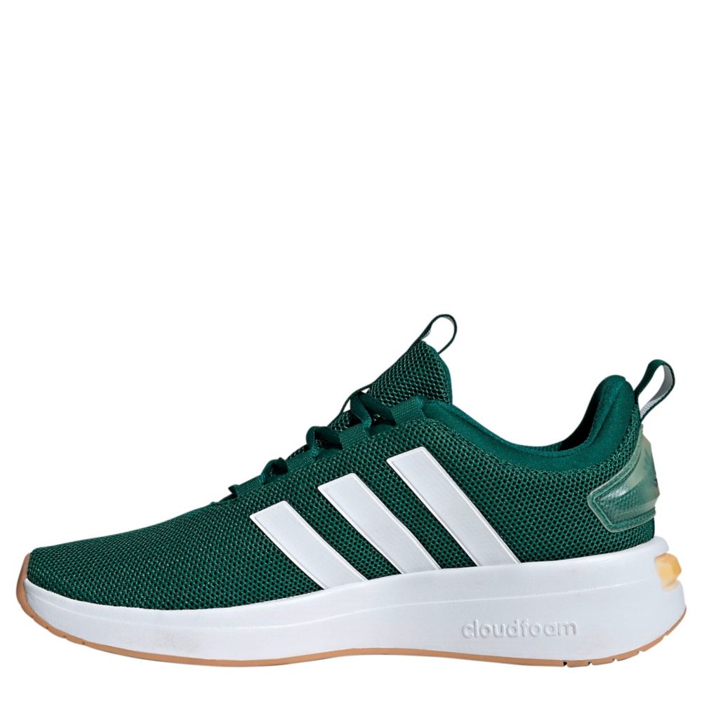 Adidas Men BM23 Race Tee LG Court Green