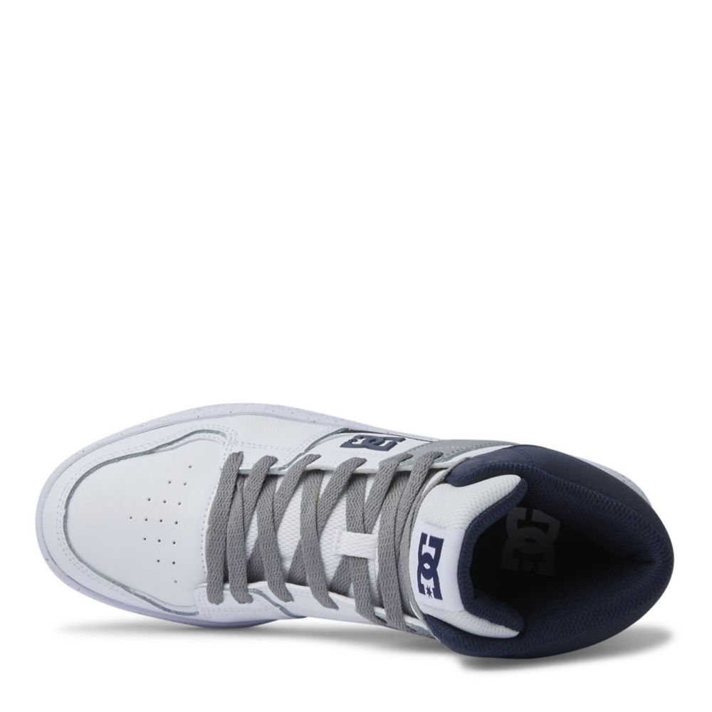 mens white dc trainers