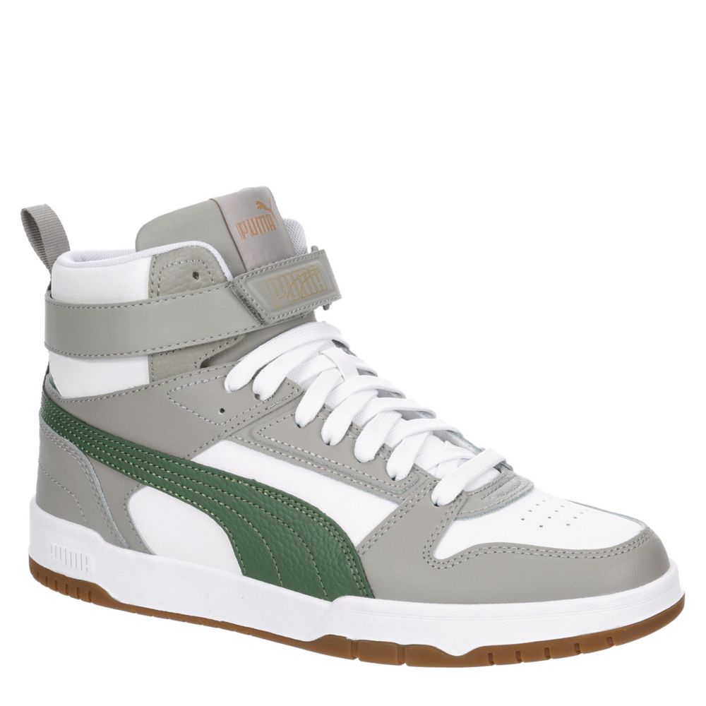 Buy PUMA White RBD Game Leather Lace Up Unisex Sneakers