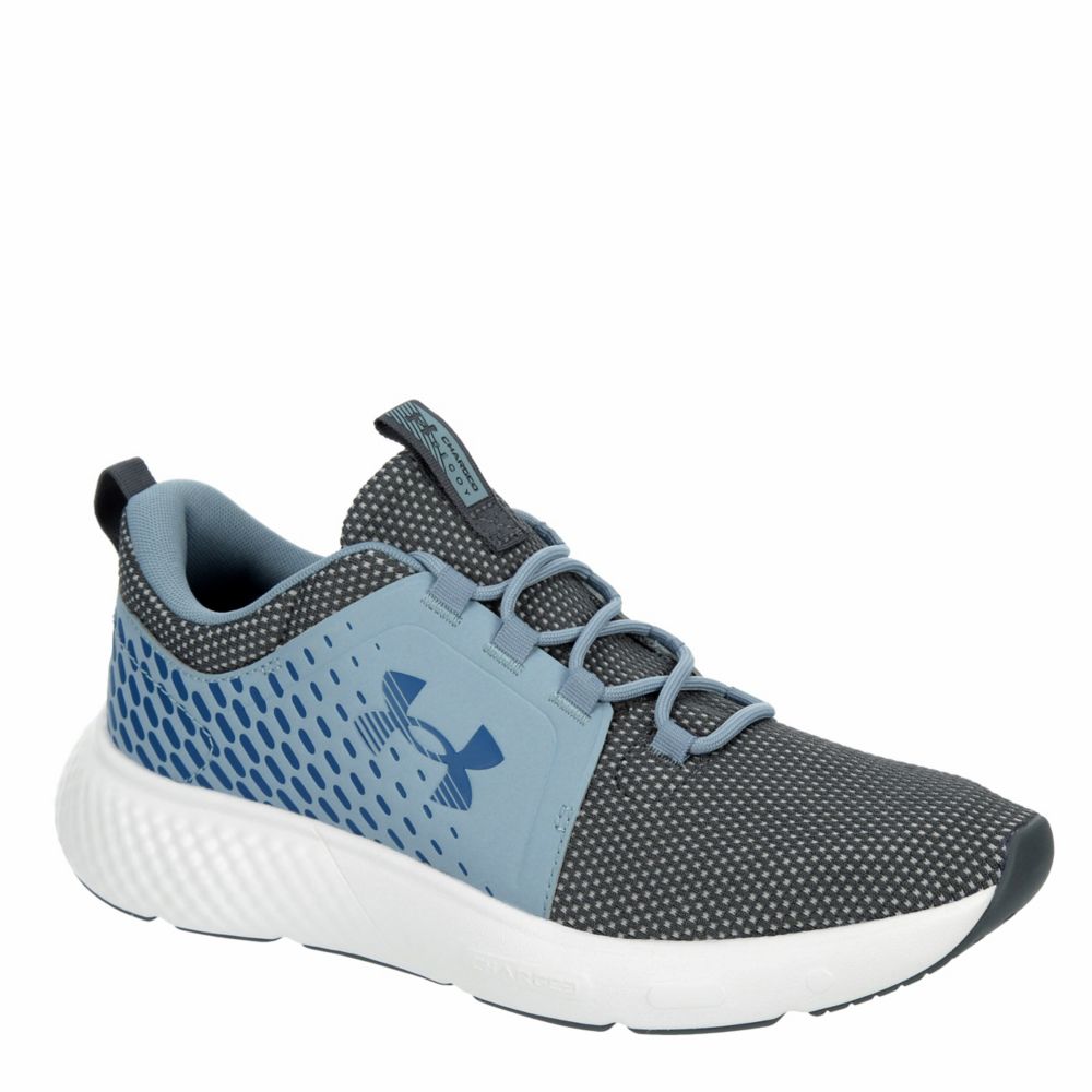 Grey Under Armour Mens Charged Decoy Sneaker Athletic & Sneakers