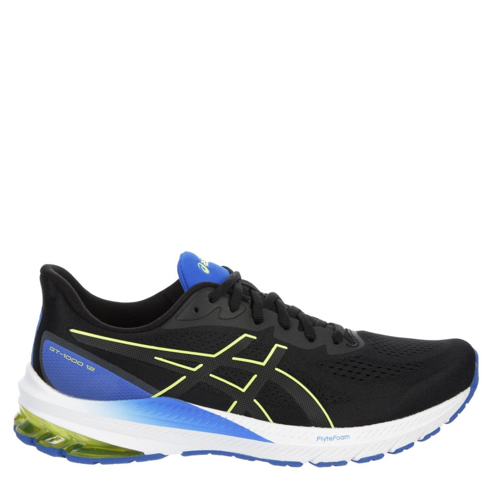 Black Asics Mens Gt-1000 12 Shoe | Athletic & Sneakers | Room Shoes