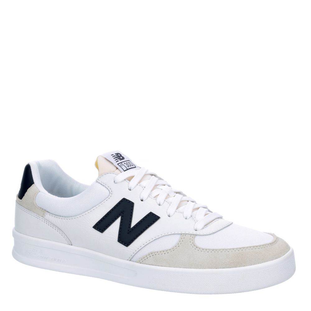 New balance best sale white tennis shoes