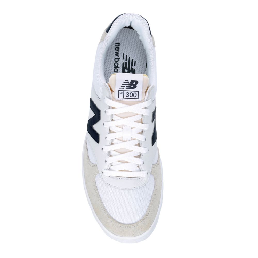 White New Balance Ct300 Court Sneaker | Athletic Sneakers | Rack Room Shoes