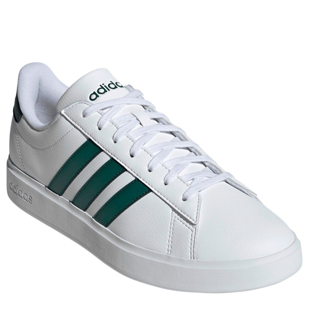 White Adidas Mens Grand Court 2.0 Sneaker | Athletic & Sneakers | Rack ...