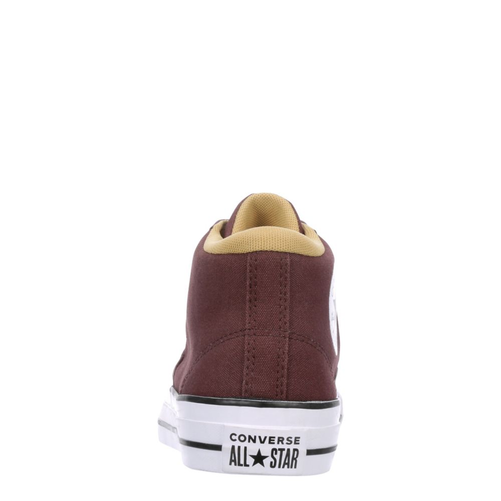 Brown leather converse clearance mens