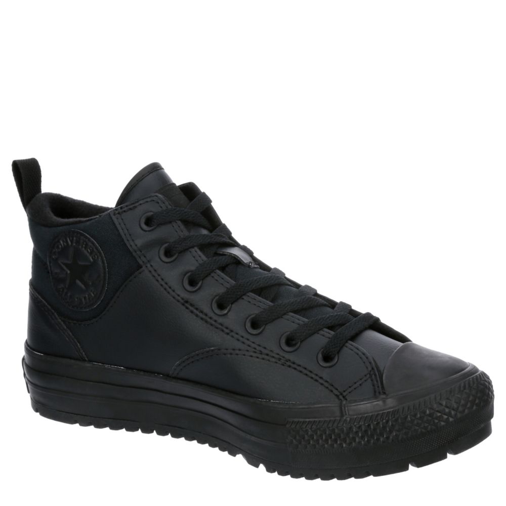 Black Converse Mens Chuck Taylor Star Street Sneaker Boot | Athletic & Sneakers | Rack Room Shoes