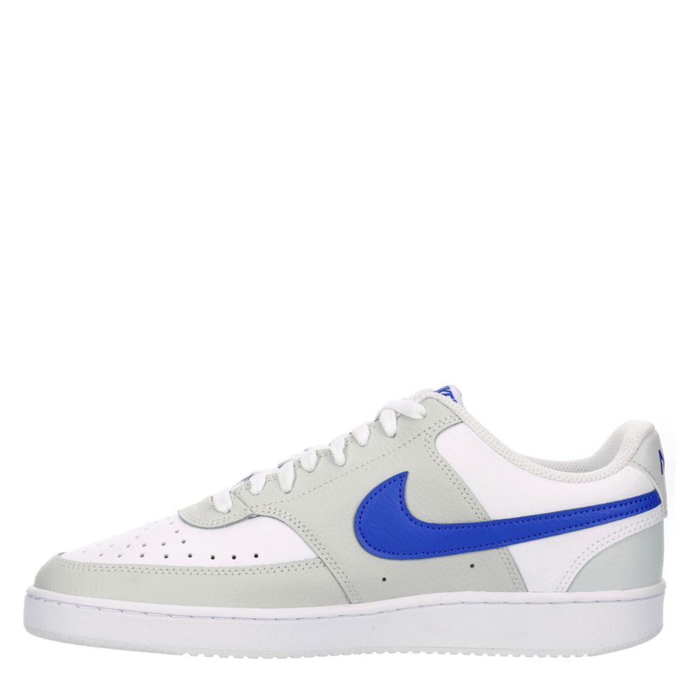 Grey Nike Mens Court Vision Low Sneaker | Rack Room Shoes