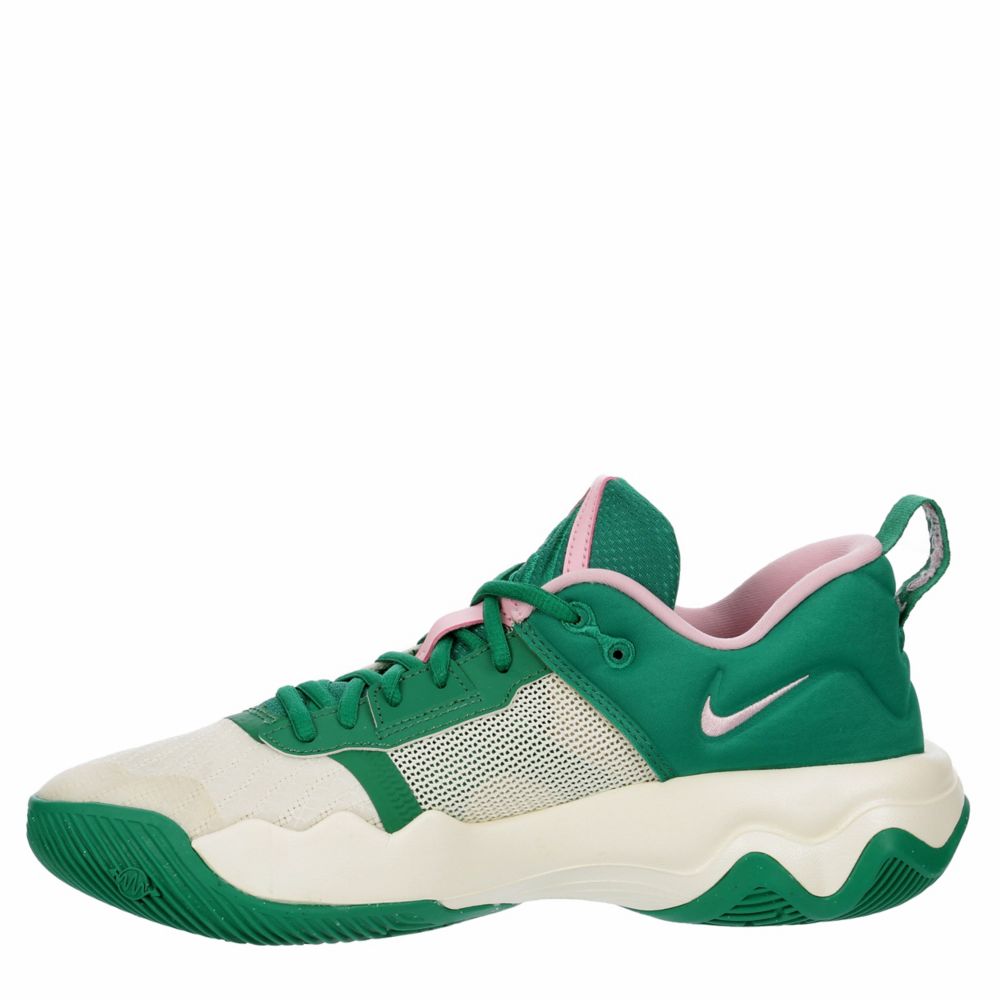 Green Nike Mens Giannis Immortality 3 Basketball Shoe Athletic